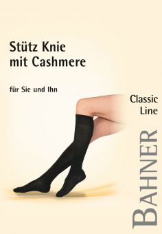 Bahner Classic Line Cashmere Stützkniestrumpf 1 Paar 