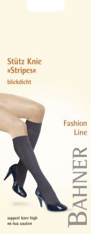 Bahner Fashion Line Stripes Support Knee High 1 Pair 
