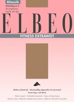 Elbeo Fitness Extraweit Strumpfhose 1 Stück 