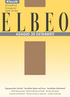 Elbeo Adagio 30 Extraweit Strumpfhose 3er Pack 